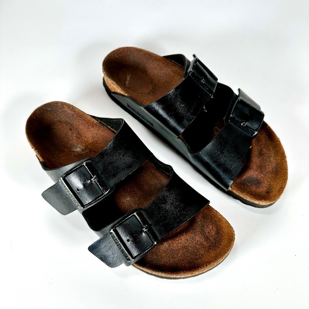 Birkenstock Arizona Birko-Flor Sandals Size 37 US 6.5 Made in Germany - Picture 6 of 14